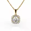 Festive Timanttiriipus Jemina 0,66 ct Keltakulta 14K - Timanttikorut - 14-633-066-KK - 1