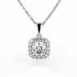 Festive Timanttiriipus Jemina 0,66 ct Valkokulta 14K - Timanttikorut - 14-633-066-VK - 1