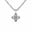 Festive Timanttiriipus Lotus 0,06 ct Valkokulta 14K - Timanttikorut - 14-591-006R-VK - 1