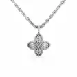 Festive Timanttiriipus Lotus 0,12 ct Valkokulta 14K - Timanttikorut - 14-590-012R-VK - 1