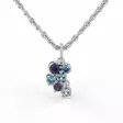 Festive Timanttiriipus Nelly Blue 0,02 ct Valkokulta 14K - Timanttikorut - 14-630-022B-VK - 1