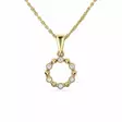 Festive Timanttiriipus Venus 0,06 ct Keltakulta 14K - Timanttikorut - 14-618-006R-KK - 1