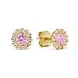 Kultakorvakorut pinkki zirkonia K-E36282pink - Kultakorut - K-E36282pink - 1