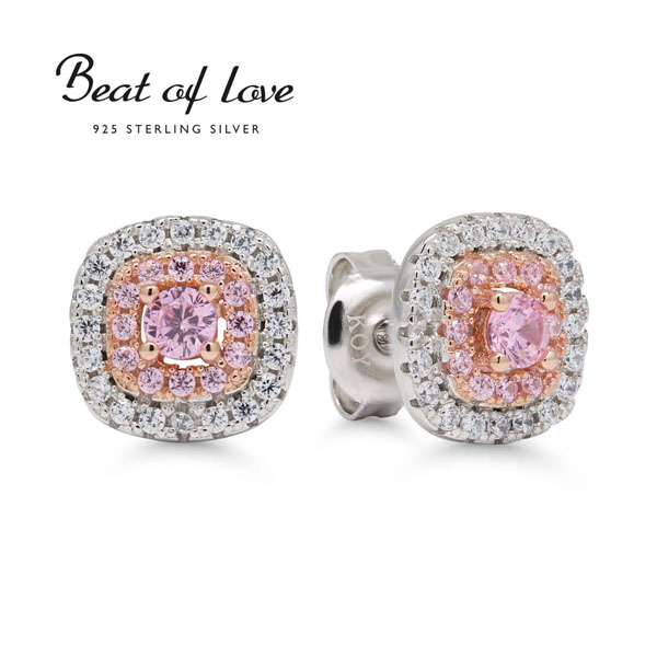 Beat Of Love Hopeakorvakorut - Hopeakorut - BOL-E5996Zpink - 1