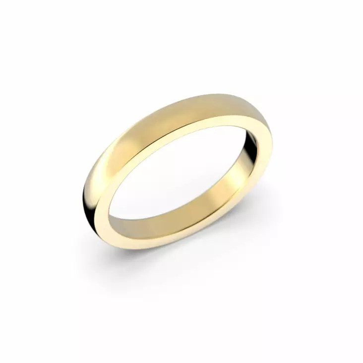 Festive Firenze Heavy kihlasormus 3 mm keltakulta - Keltakultasormukset - TFL30-20-KK - 1