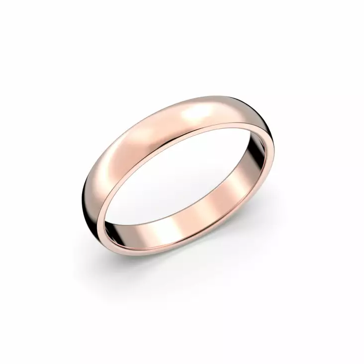 Festive Firenze Light kihlasormus 3,5 mm punakulta - Punakultasormukset - TFL35-13-PK - 1