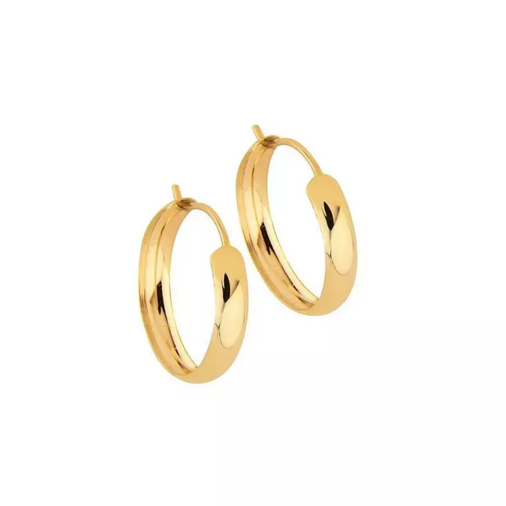 Korvarenkaat Kulta 15 mm 153KK - Kultakorut - 153KK - 1