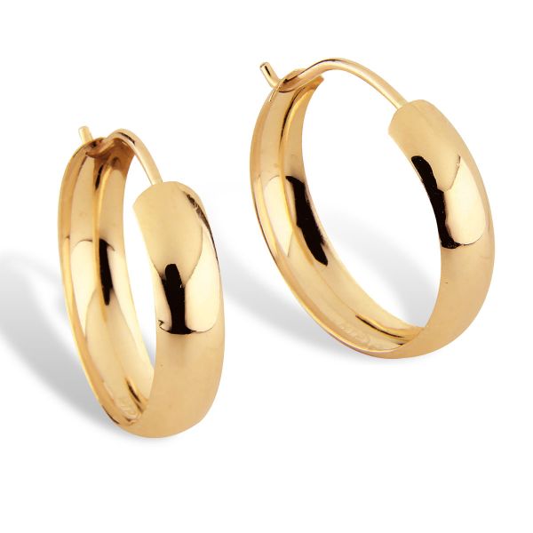 Kultaiset Rengaskorvakorut 204KK - Kultakorut - 204KK - 1