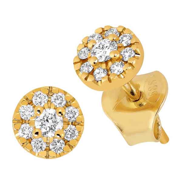 Sandberg Toivomuslähde timanttikorvakorut 0,14 ct R-665K - Timanttikorut - R-665K - 1