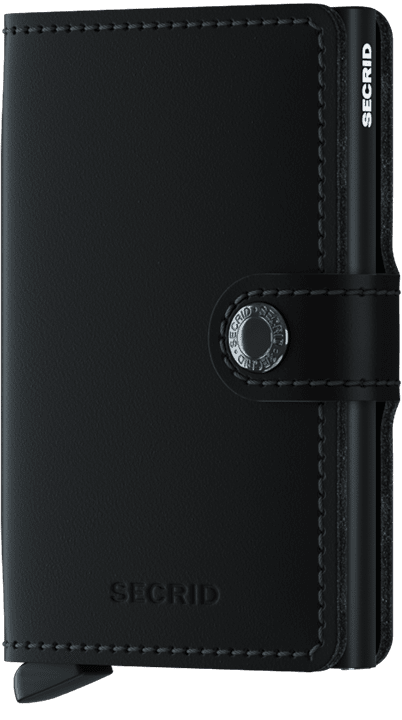 Secrid Miniwallet Matte Black - Lompakot ja korttikotelot - MM-BLACK - 1