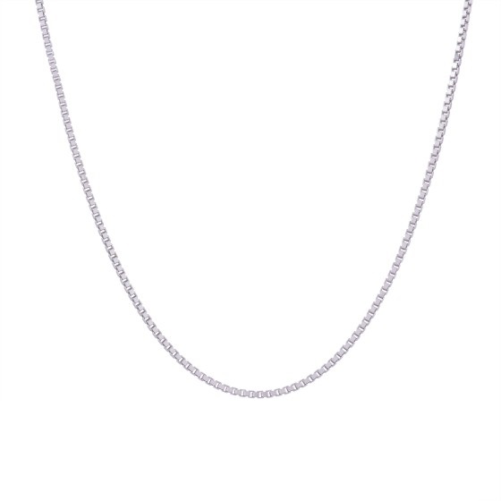 Valkokultainen venetsiaketju 0,8 mm - Kultakorut - 15KVD-41CM-9K-VK - 1