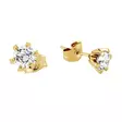 Sandberg V-612K Kuunsäde laboratoriotimanttikorvakorut 0,36 ct - Laboratoriotimanttikorut - V-612k-036L - 1