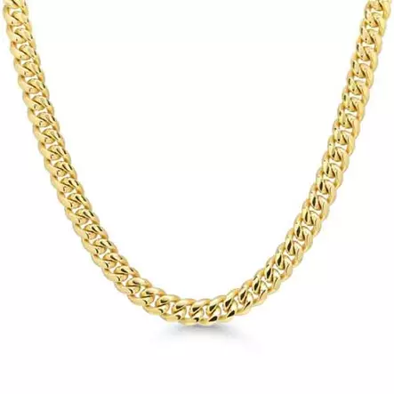 Ace of Spades kullattu teräskaulaketju panssari 8mm - Teräskorut - SSN-8405-8GP-45cm - 2