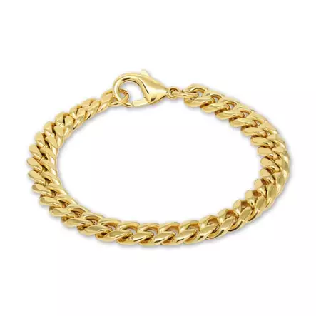 Miesten teräsrannekoru kultadublee 8 mm SSB-8405-8GP - Teräskorut - SSB-8405-8GP-21CM - 2