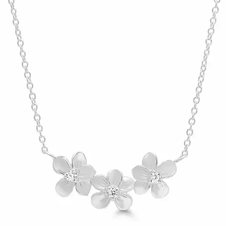 Hopeariipus kukat BOL-N3308Z/40-45cm - Hopeakorut - BOL-N3308Z-40-45cm - 1