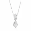 Beat of Love Infinity Zirkonia Riipus BOL-N2637Z/40-45cm - Hopeakorut - BOL-N2637Z-40-45cm - 1