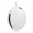 Hopeamedaljonki ovaali 27 mm - Hopeakorut - SPL-50017-27mm - 1
