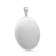 Hopeamedaljonki ovaali 27 mm - Hopeakorut - SPL-50017-27mm - 2