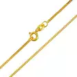Kullattu panssariketju, hopea, 2,45 mm - Hopeakorut - CP70-GP-38cm - 1