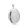 Medaljonki Hopea Ovaali Kaiverrus SPL-60306/20mm - Hopeakorut - SPL-60306-20MM - 1