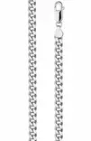 Miesten hopeinen panssariketju 6,1 mm - Hopeakorut - CP180-45cm - 1