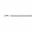 Miesten hopeinen panssariranneketju 6,9 mm - Hopeakorut - CP200-19cm - 1