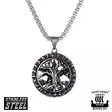Northern Viking Jewelry Riimu Tree Of Life NVJRS110 - Teräskorut - NVJRS110-55cm - 1