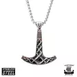 Northern Viking Jewelry Ukonvasara Kaulakoru NVJRS049 - Teräskorut - NVJRS049-55cm - 1