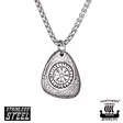 Northern Viking Jewelry Vegvisir Stone Kaulakoru NVJRS116 - Teräskorut - NVJRS116-55cm - 1