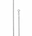 Rodinoitu hopeinen venetsiaketju 0,8 mm - Hopeakorut - CV15-R-36cm - 1