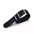 Sisu nato-ranneke musta - Kellon rannekkeet - NA01-18mm - 1