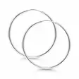 Hopeiset putkikorvarenkaat AE-03251/40mm - Hopeakorut - AE-0325140mm - 1