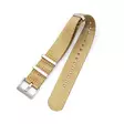 Sisu Smooth natoranneke beige - Kellon rannekkeet - NA38-20mm - 1