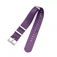Sisu Smooth natoranneke violetti - Kellon rannekkeet - NA36-20mm - 1