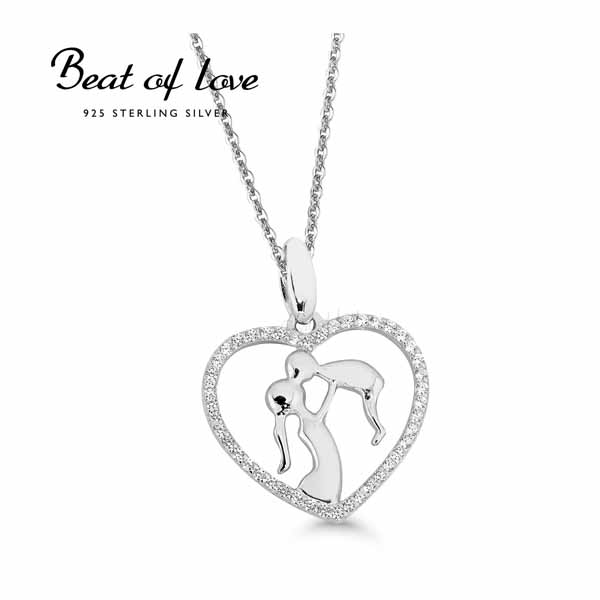Beat of Love Äiti-Lapsi Hopeariipus BOL-N0282Z/40-45cm - Hopeakorut - BOL-N0282Z40-45cm - 1