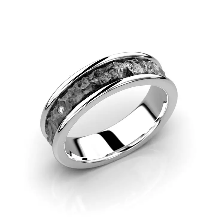 Festive Peruskallio timanttisormus 0,05 ct / 5,5 mm valkokulta - Halosormukset - 539-005-VM - 1