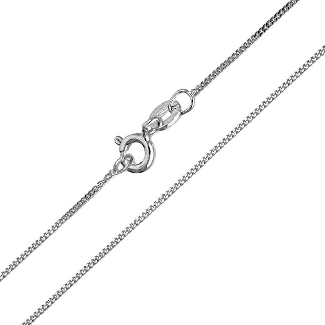 Rodinoitu hopeinen panssariketju 1,4 mm - Hopeakorut - CP40-R-36cm - 1