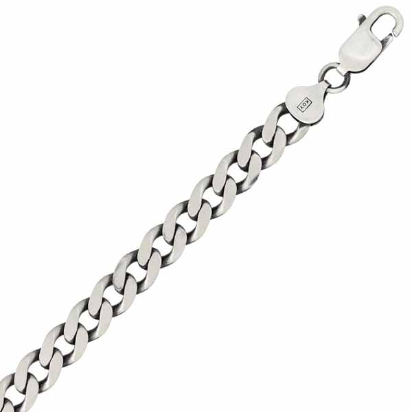 Miesten hopearanneketju MC200X - Hopeakorut - MC200X-21cm - 1