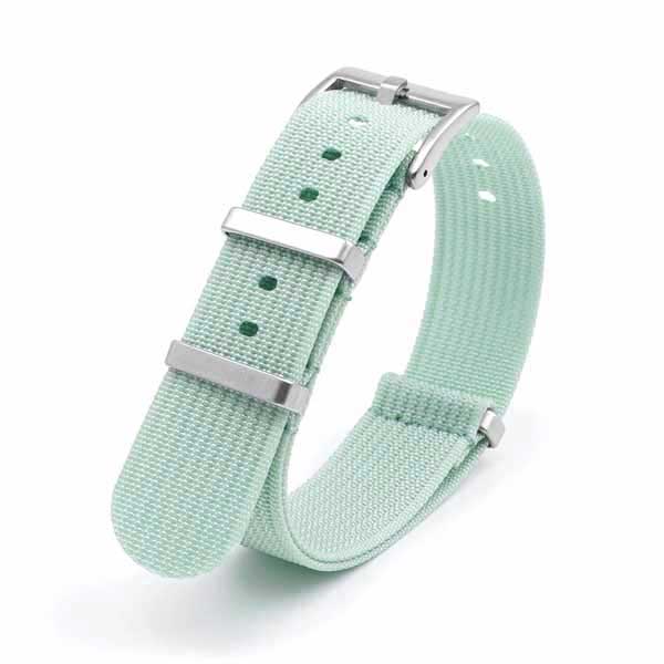 Sisu Plus natoranneke minttu - Kellon rannekkeet - NA27-18mm - 1