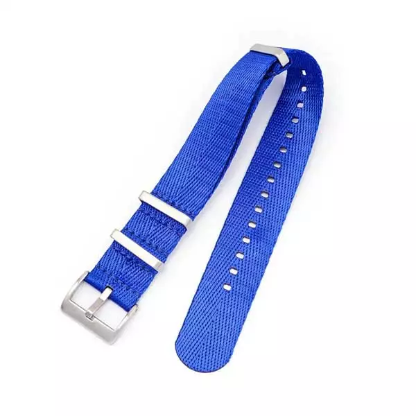 Sisu Smooth natoranneke sininen - Kellon rannekkeet - NA34-20mm - 1