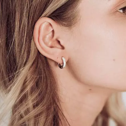 Marmara Sterling hopeiset korvarenkaat KR016N - Hopeakorut - KR016N - 2