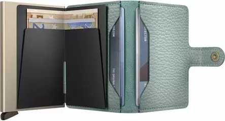 Secrid Miniwallet Pebble Sea Green - Lompakot ja korttikotelot - MPe-Sea-Green - 2