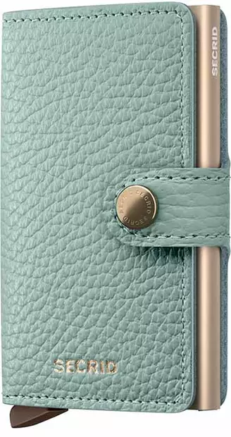 Secrid Miniwallet Pebble Sea Green - Lompakot ja korttikotelot - MPe-Sea-Green - 1