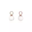 Marmara Sterling ruusukullatut korvakoruhelat helmi KR601N - Hopeakorut - KR601N - 1