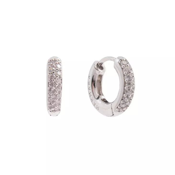 Marmara Sterling hopeiset korvarenkaat KR016N - Hopeakorut - KR016N - 1