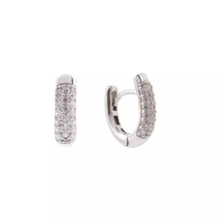 Marmara Sterling hopeiset korvarenkaat - Hopeakorut - KR660N - 1