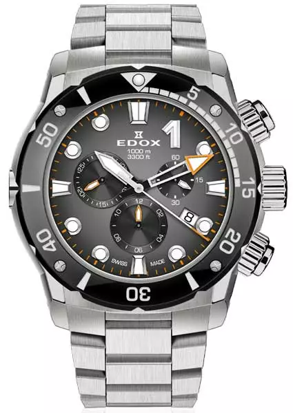 Edox CO-1 Titanium Chronograph 10242-TINM-GIDNO - Edox miesten kellot - 10242-TINM-GIDNO - 1