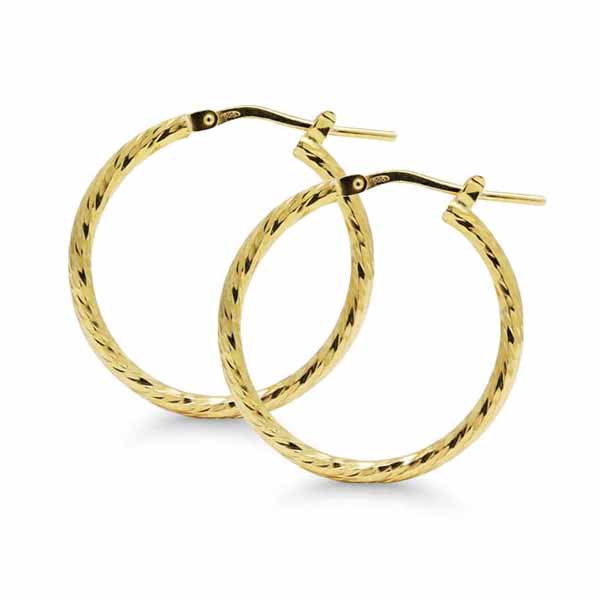 Korvarenkaat, hopea 24 mm SX-E0034GP - Hopeakorut - SX-E0034GP - 1