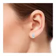 Beat of Love Emerald Korvakorut BOL-E2624Zaq - Hopeakorut - BOL-E2624Zaq - 2