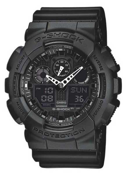 Casio G-Shock GA-100-1A1ER - Casio G-Shock miesten rannekellot - GA-100-1A1ER - 1